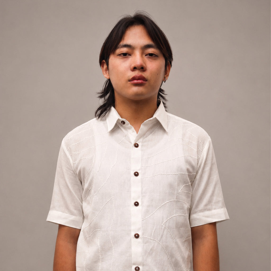 NOOR WHITE SHIRT - MENS
