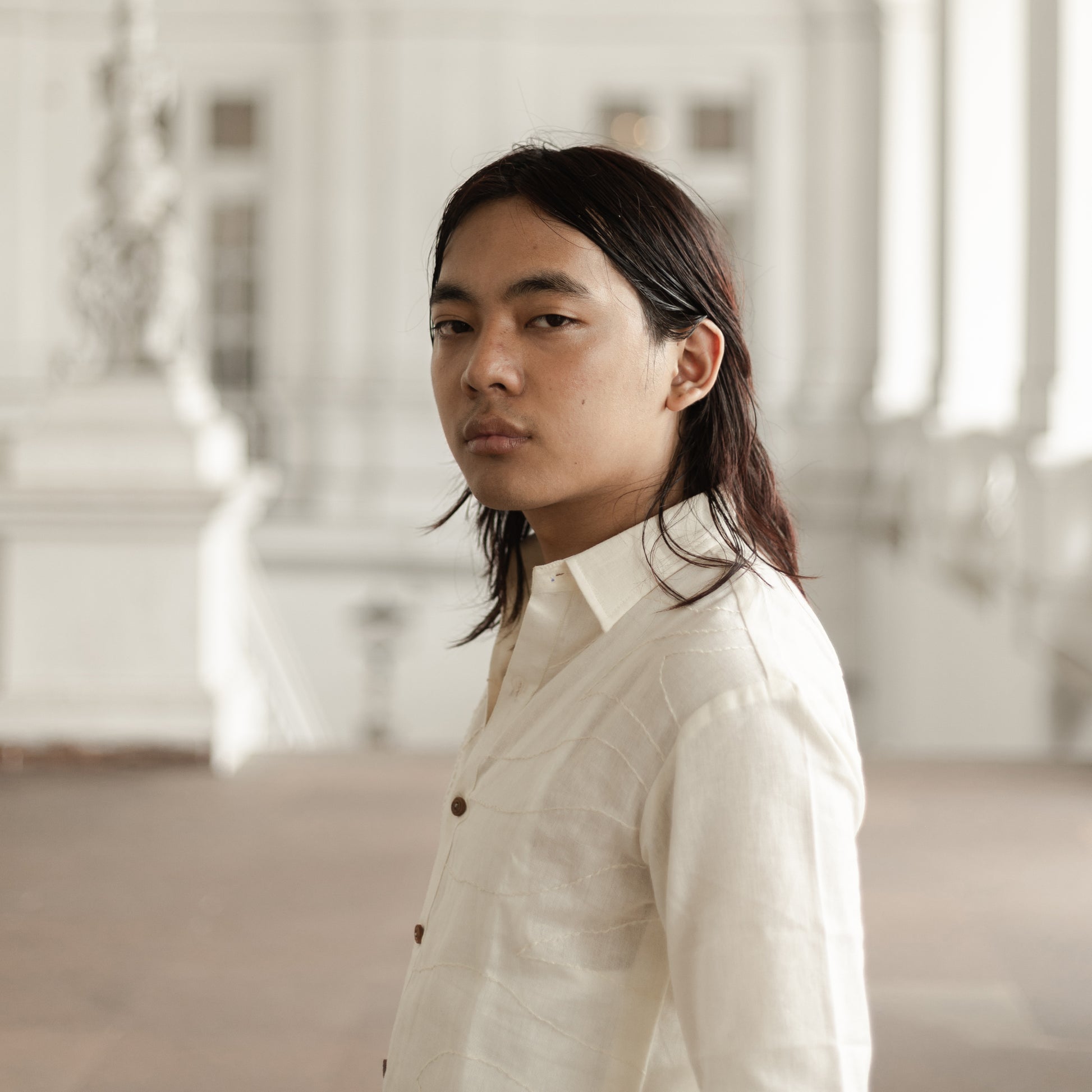 NOOR WHITE SHIRT - MENS